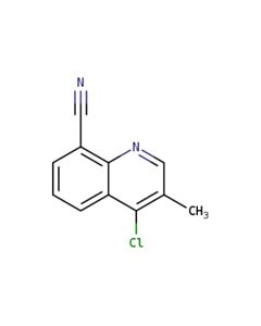 Astatech 3-METHYL-4-CHLORO-8-CYANOQUINOLINE; 5G; Purity 97%; MDL-MFCD16877642